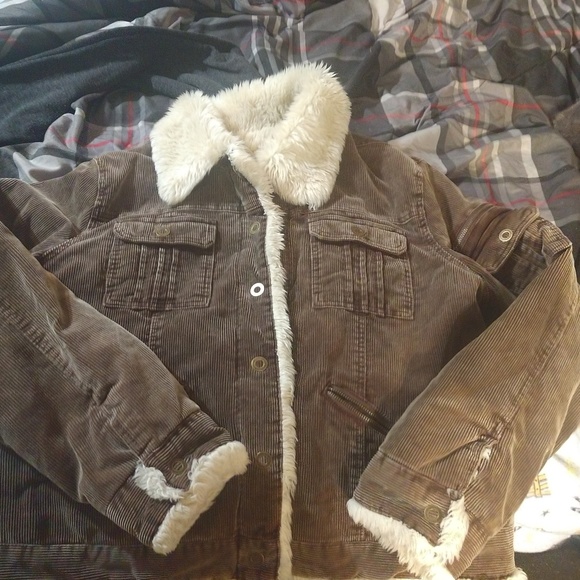 Cordaroy sherpa jacket - Picture 4 of 5